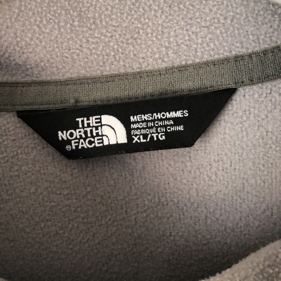 The North Face Full Zip Fleece Jacket Gray XL - Picture 2 of 9